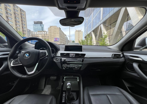 BMW X2 cena 149900 przebieg: 54000, rok produkcji 2020 z Warszawa małe 67